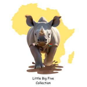 Little Big Five Rhino Tee Design