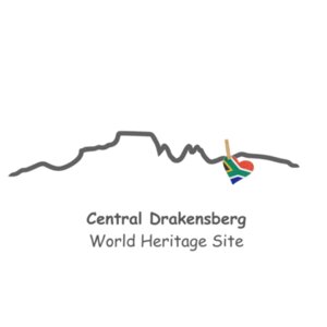 Central Drakensberg Grey Outline Tee – World Heritage Edition Design
