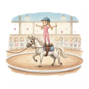 Vaulting Pony Tee – Storybook Edition Design