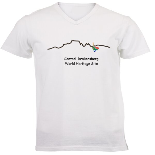 Central Drakensberg Black Outline Tee – World Heritage Edition Thumbnail