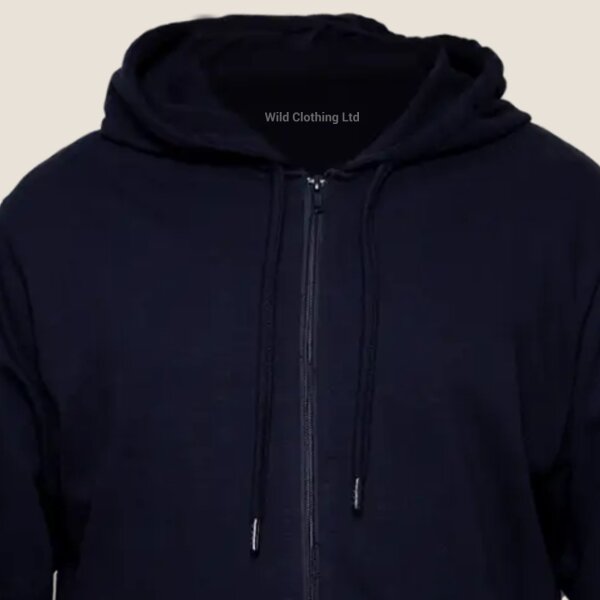 Premium Full-Zip Fleece Hoodie – Unisex 260g Thumbnail