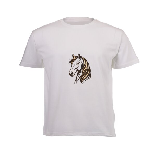 Chunky Outline Horse Tee Thumbnail