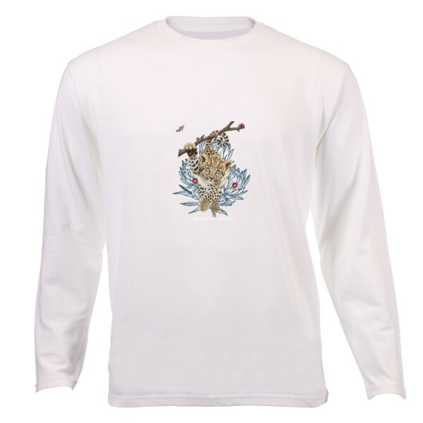 Kids Long Sleeve Tee - Little Big Five Leopard Thumbnail